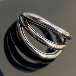 argolla tripe linea lisa