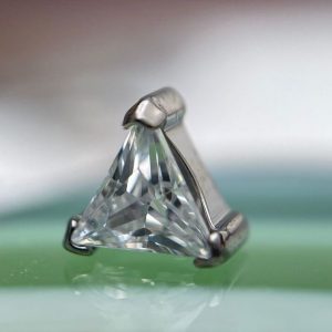 Top triángulo cristal