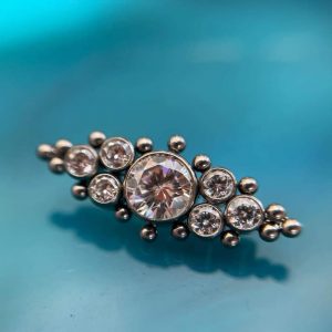 Cluster trio cristales trio esferas