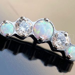 cluster cristal ópalo