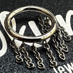 Argolla bisagra cadenas colgantes