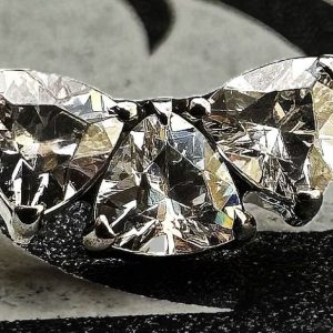 Moño de cristal cristal