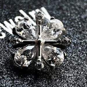 Trébol cristal cristal