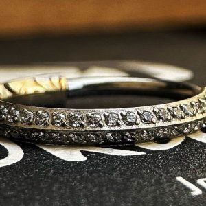 Argolla cristal doble